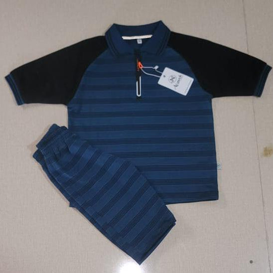 Blue Tops and Trousers